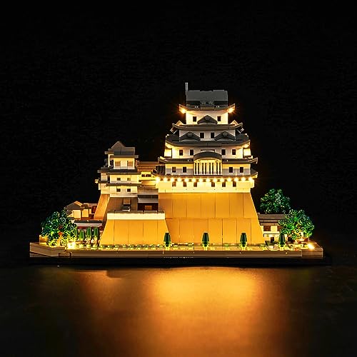 Kit d'éclairage télécommandé pour Lego 21060 Le château de Himeji (Pas Lego), Kit d'éclairage LED