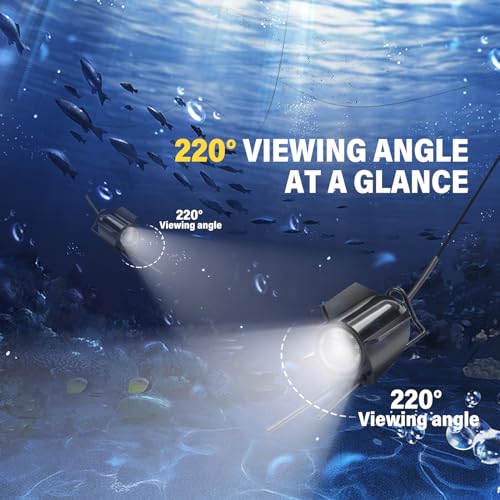 Caméra sous-marine pour la pêche, vision nocturne infrarouge, étanche IP65