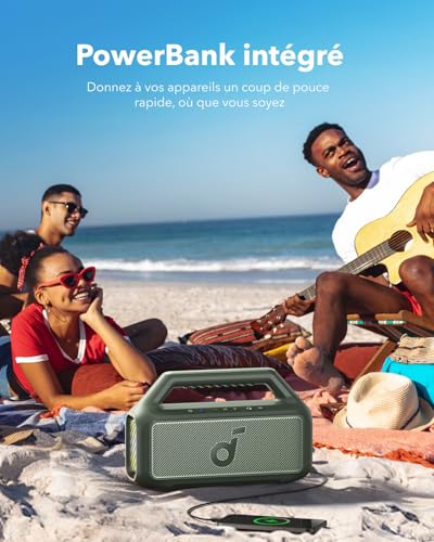Soundcore Enceinte Bluetooth puissante Boom 2
