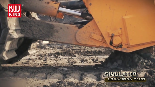 Jouets Cadeaux Bulldozer, Camion Télécommandé avec Moteurs