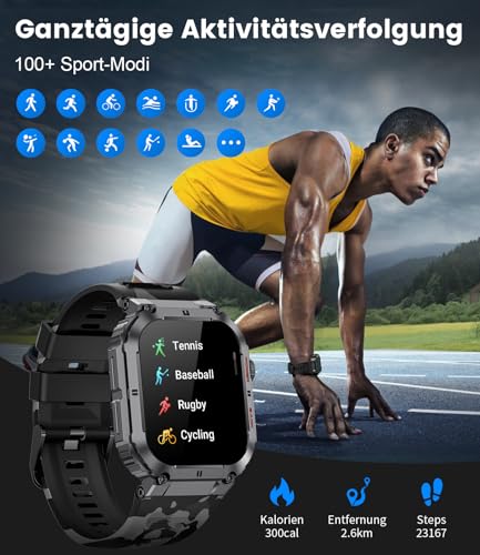 LIGE Montre Connectée Homme avec Appel