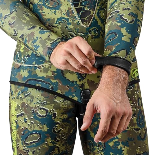 Tenue de plongé sous marine kaki