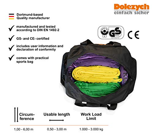 Set d'Élingues Rondes Dolezych - 20 Pièces