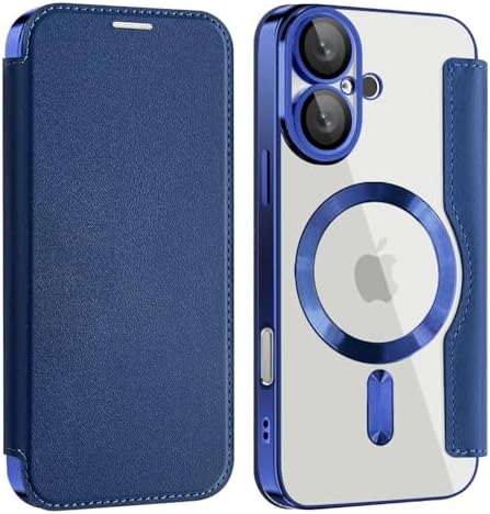 Coque Multifonctionnelle en Cuir iPhone 16 Plus