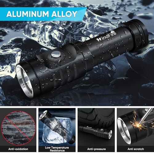Lampe de Plongée Rechargeable WINDFIRE 3000LM