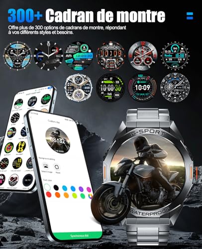 LIGE Montre Connectée Homme avec Appel Bluetooth