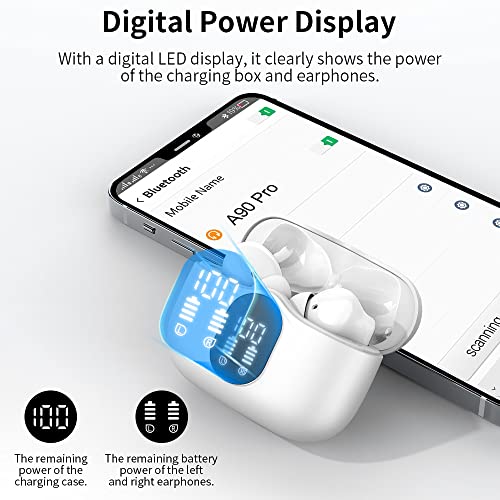 Bluetooth 5.3 sans Fil avec Réduction Antibruit