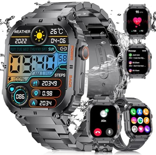LIGE Montre Connectée Homme avec Appel