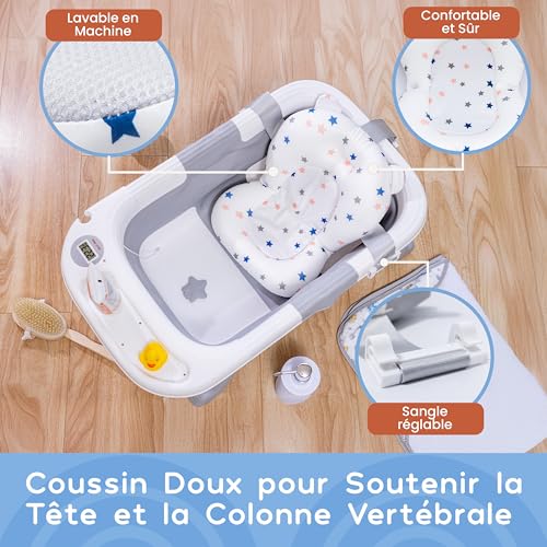 Baignoire Bébé Avec Thermomètre Digital