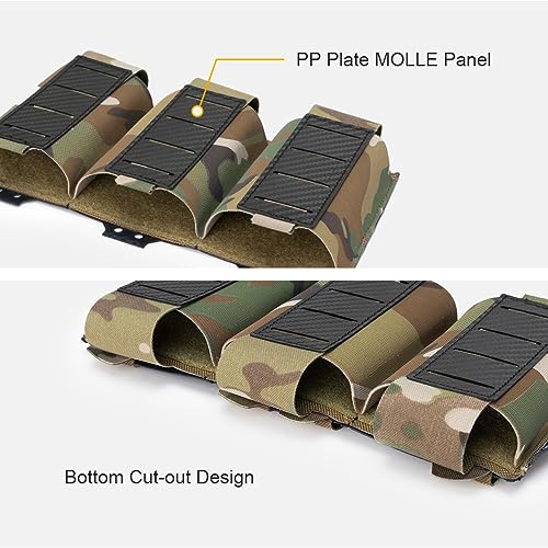Porte-Chargeur de Fusil avec Plaque en PP fibre de carbone
