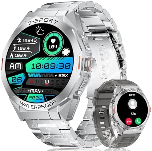 LIGE Montre Connectée Homme avec Appel Bluetooth