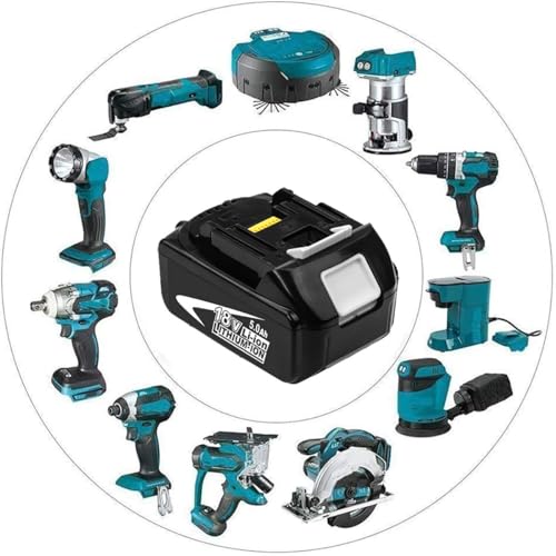 Batterie de Rechange pour Makita 6 AH(Pack de 4)