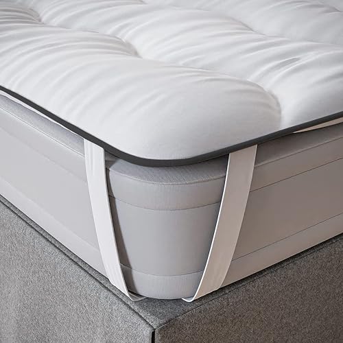 Surmatelas Nuage 160 x 200 cm en Microfibre - Confort Optimal - Moelleux, Anti-acarien,