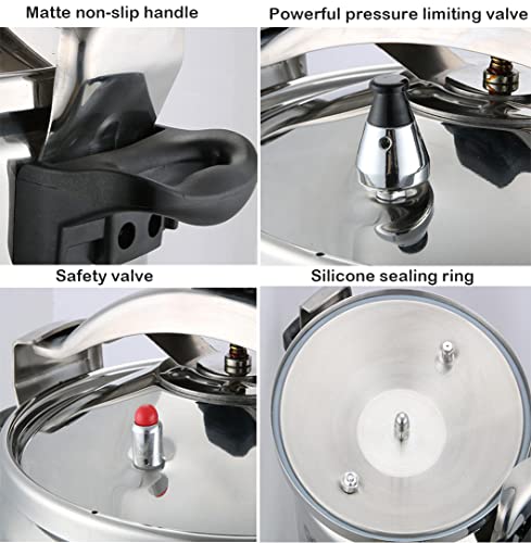 pressure cooker en acier inoxydable 304 de 20L très grands meilleurs cocotte minute