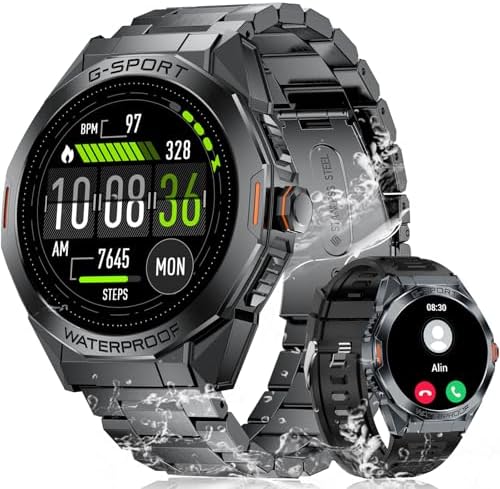 LIGE Montre Connectée Homme avec Appel Bluetooth