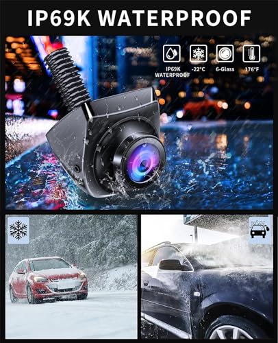Caméra de Recul 1080P avec Vision Nocturne
