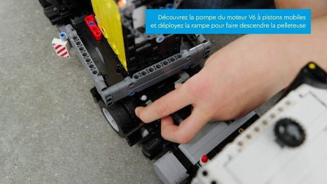 LEGO Technic Camion Volvo FMX et Pelleteuse électrique EC230, 42175 pièces