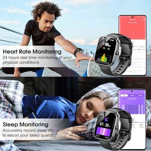 Montre Connectée Homme Femme avec Appel