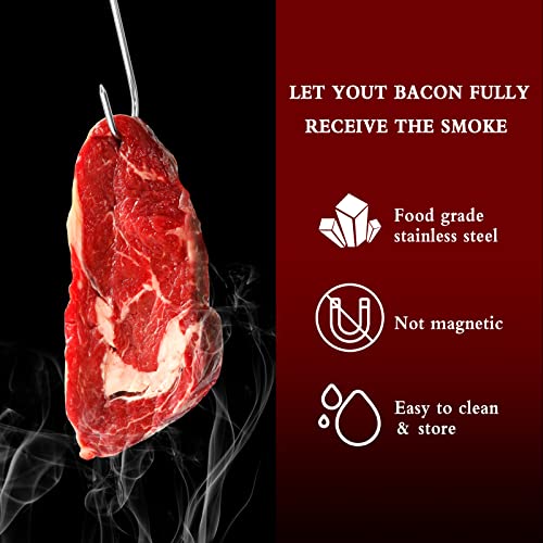 Crochets de Boucher en Acier Inoxydable 30 Pcs