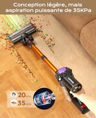 Aspirateur Balai sans Fil VACTechPro V15
