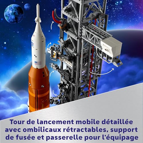 Lego Icons Le Système de Lancement Spatial d’Artemis de la NASA - 10341 pièces