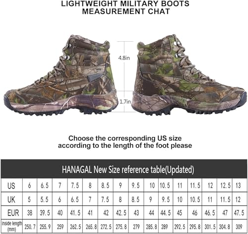 Chaussures de randonnée camouflage imperméables et antidérapantes