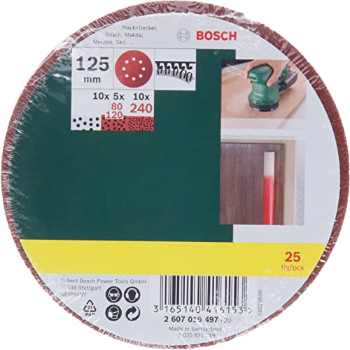 Lot de Feuilles Abrasives pour Ponceuse