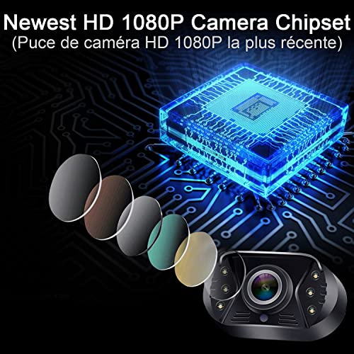 Caméra de Recul HD 1080P Tomoia