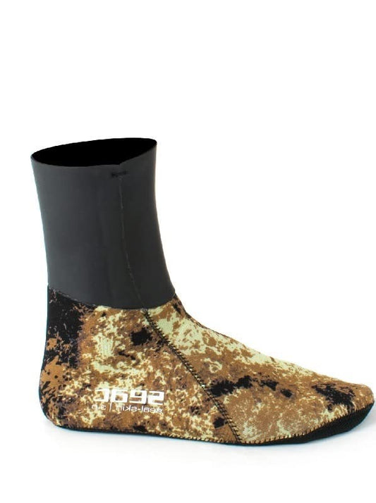 Chaussettes Thermiques pour pêche sous-Marine Camouflage de 3mm