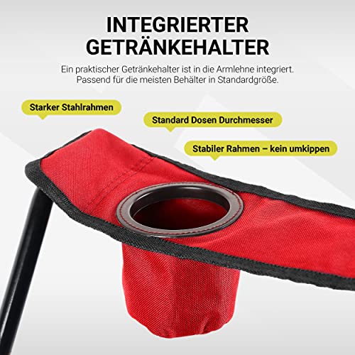 Lot de 2 chaises de camping