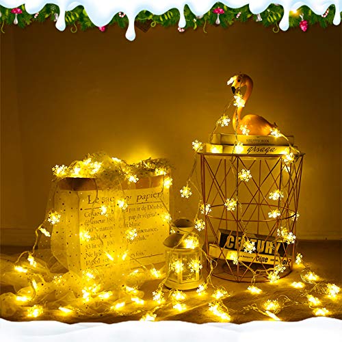 Guirlande Lumineuse Flocon de Neige