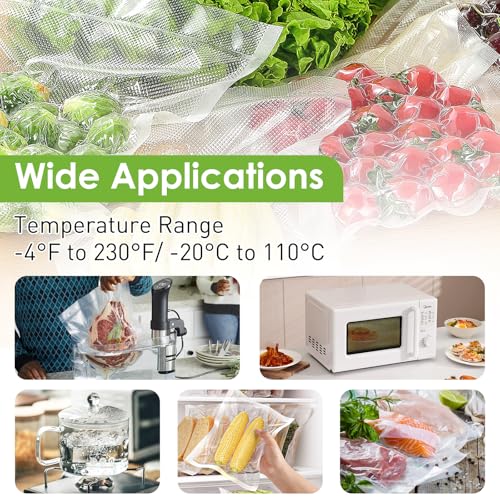 Glovios Sac Sous Vide Alimentaire (9 Rouleaux)