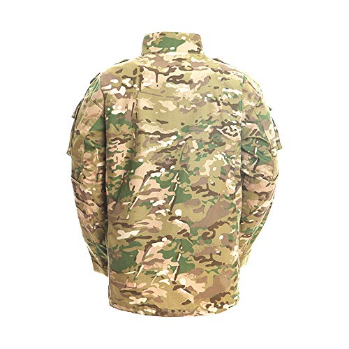 Uniforme militaire BDU, veste + pantalon motif camouflage, idéal pour la chasse,