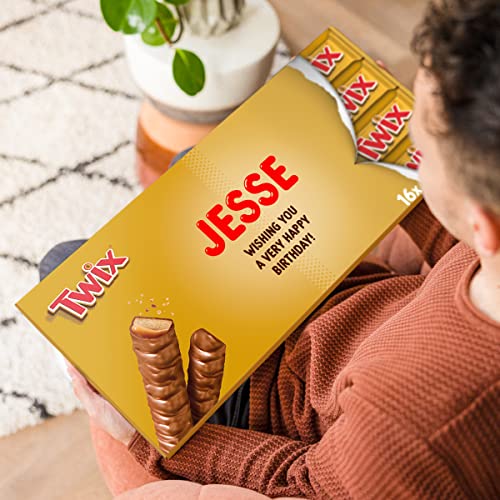 Barre de chocolat Twix XXL personnalisée