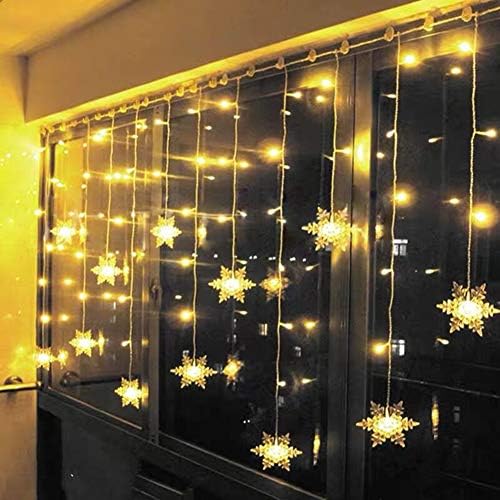 Rideau Lumineux Flocon de Neige