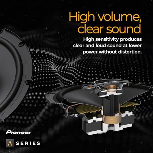 Haut-parleurs Voiture Coaxiaux PIONEER TS-A1371F - 13 cm, 300 Watts