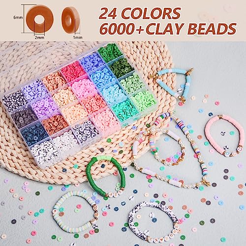 Kit de Perles pour Bracelet - 11000+ Perles Heishi