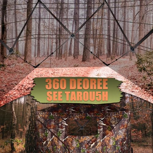 Tente de Chasse Camouflage,Store de Chasse 3 personnes