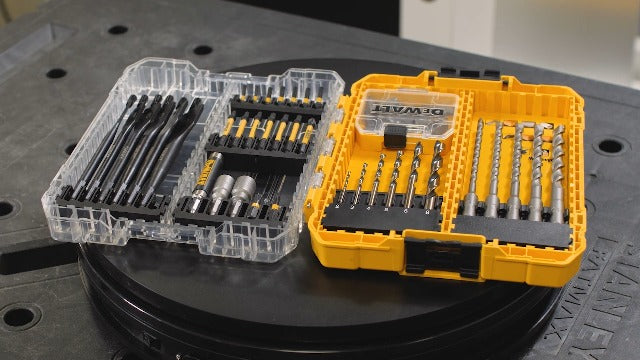 Embout de vissage en coffret TOUGHCASE 37 pièces pour perceuse-visseuse