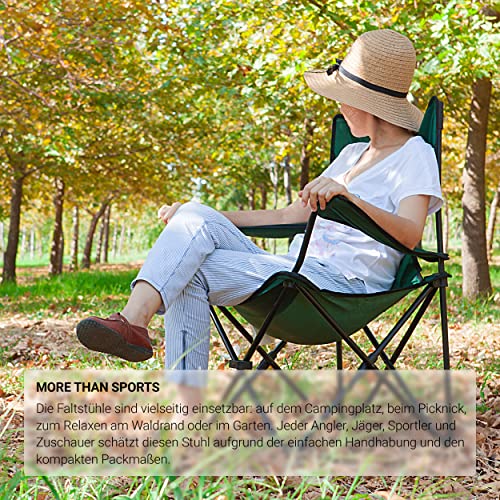 Lot de 2 chaises de camping