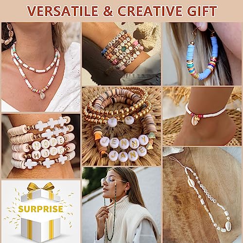 Kit de Perles pour Bracelet - 11000+ Perles Heishi
