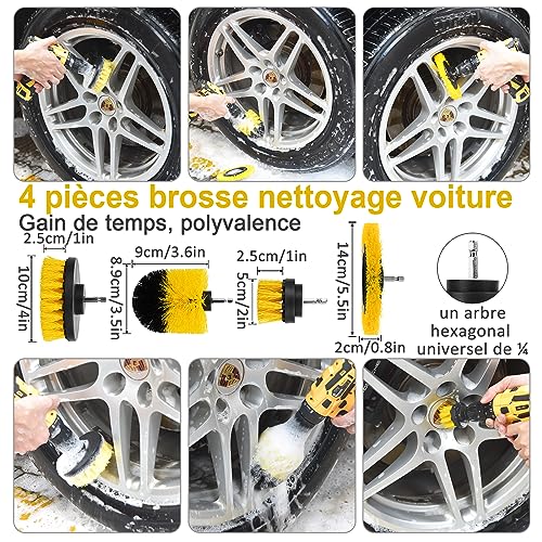 Kit de Nettoyage Voiture - 20 Pièces