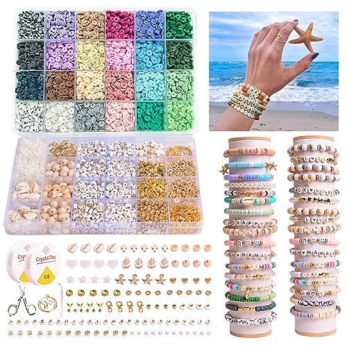 Kit de Perles pour Bracelet - 11000+ Perles Heishi