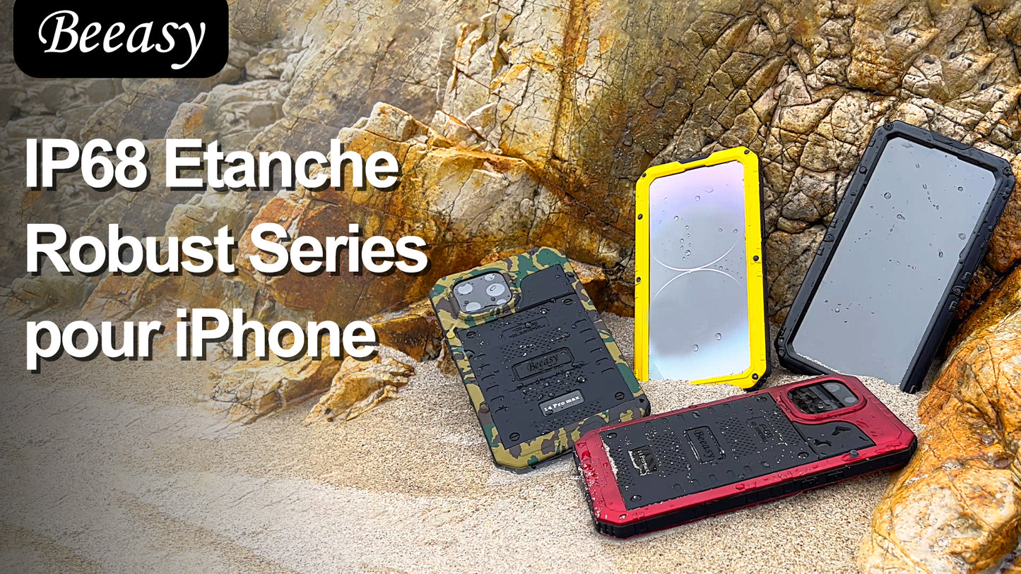 Beeasy Coque pour iPhone 12 Antichoc