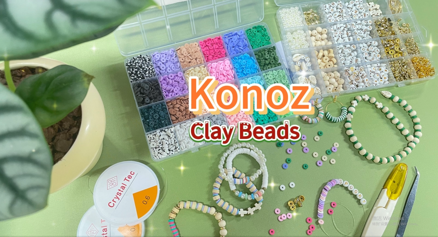 Kit de Perles pour Bracelet - 11000+ Perles Heishi