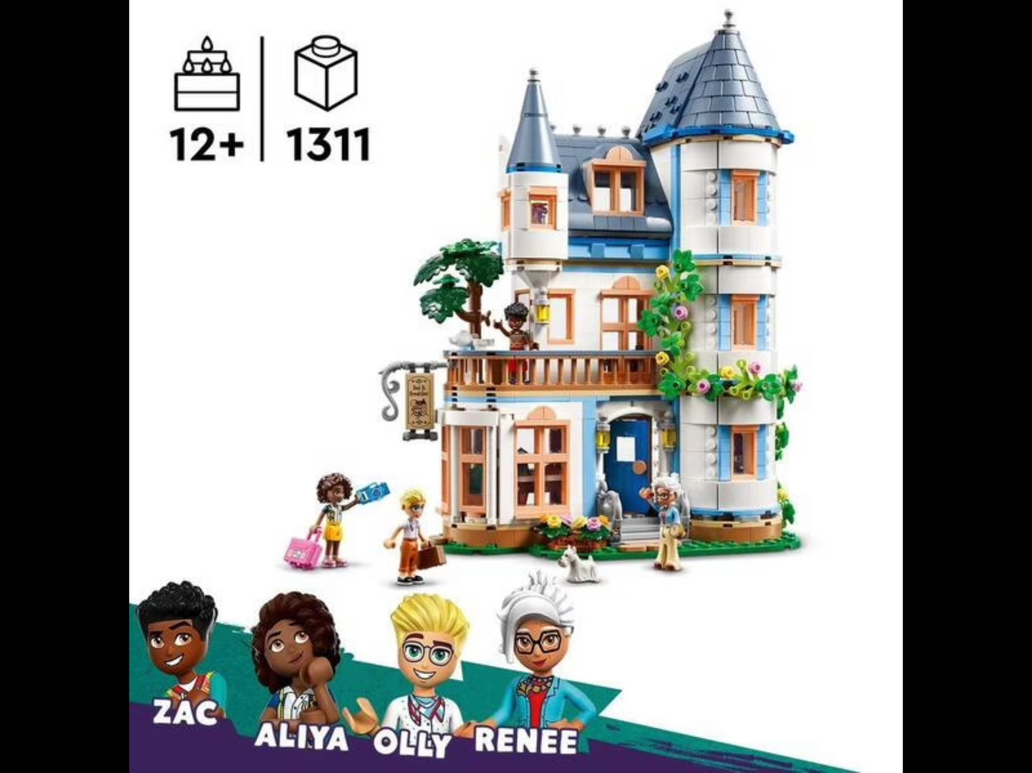 LEGO. Friends - La chambre d’hôte dans un château