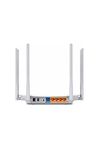 TP-Link ARCHER C50 V6 Routeur WiFi AC 1200 Vitesse sans fil jusqu’à1200 Mbps - Dual-band - 5 ports (Ethernet 4 ports ) - 4 antennes externes - Support contrôle parental