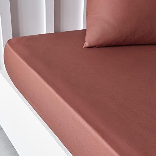 TODAY Essential - Drap Housse 160X200 cm 2 Personnes 100% Coton Uni, Celadon
