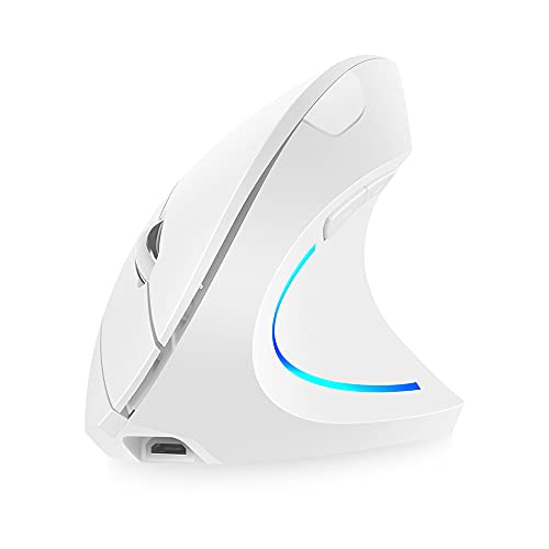 Docooler Souris verticale sans fil 2,4 G Souris