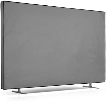 Housse écran TV Compatible avec 55" TV - Protection d'écran télévision - Gris foncé